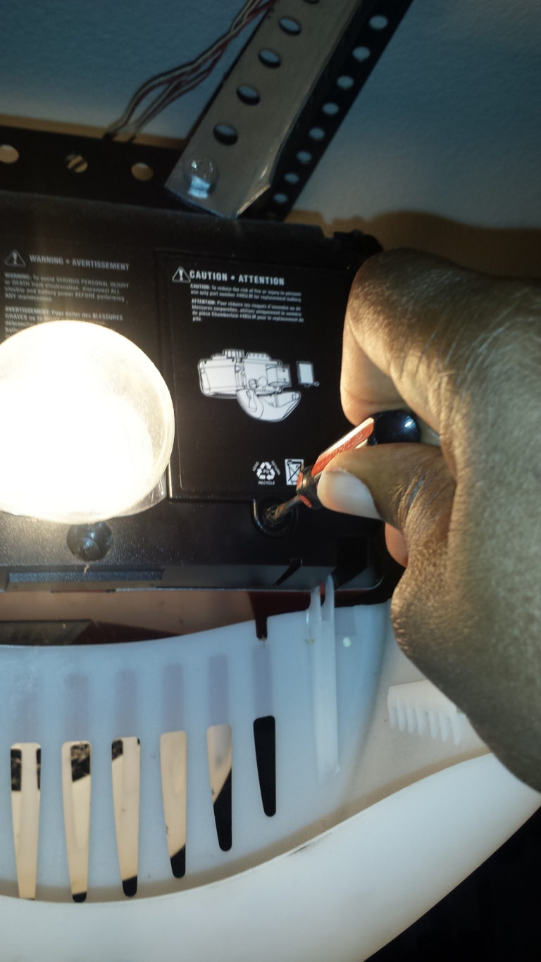 Garage Door Opener (Overhead) Battery Dead Tyrone Phillips  Project Manager/Developer