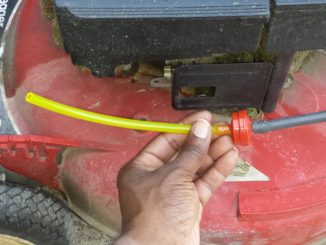 Lawnmower Fuel Line repair