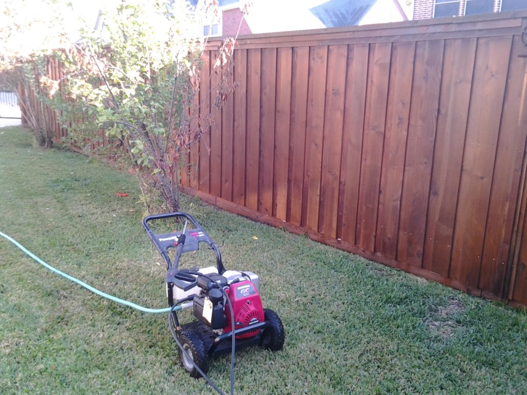 Power Wash Fence Tyrone Phillips  Project Manager/Developer DIY